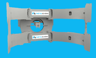 Bộ kẹp giấy cuộn 1.7 đến 2.4 tấn